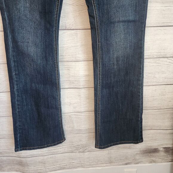 Jolt juniors size 11 dark wash bootcut denim jeans - Picture 3 of 11